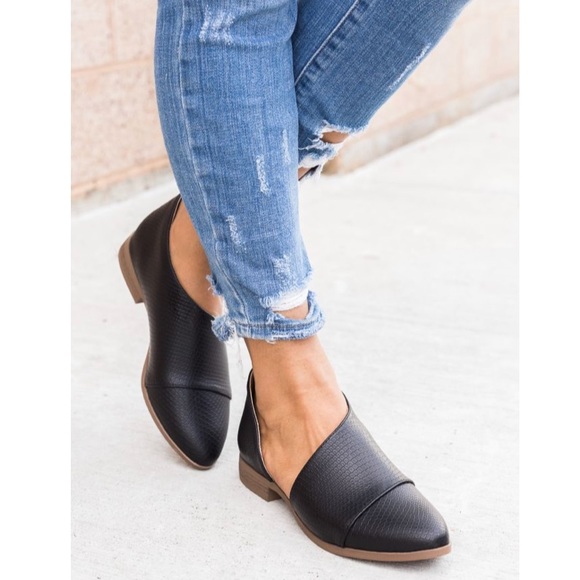 NEW SIZES Ladies open shank ballerina flats. Stone - Picture 5 of 7